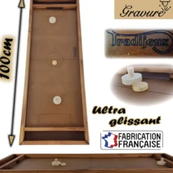 Air hockey familial en bois 2 joueurs