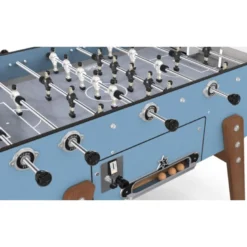 Baby foot extérieur bleue avec monnayeur