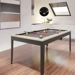 Billard EASY - Table de billard convertible en table à manger | Livraison France