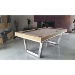 Billard Harmony V. Inox, et bois Massif