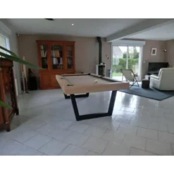 Billard Harmony V. Inox, et bois Massif