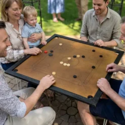 Billard indien cadre en chêne : le billard qui ne prend pas de place