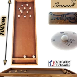 Billard japonais familial : l’indémodable jouet en bois des années 1900