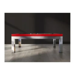 Billard New Tendance C. Inox : un billard haut de gamme en inox et bois massif