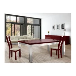 Billard transformable en table : Steel Tendance, collection Excellence
