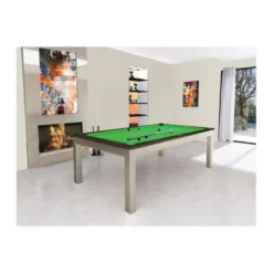 Billard transformable en table : Steel Tendance, collection Excellence