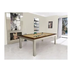 Billard transformable en table : Steel Tendance, collection Excellence