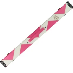 Boitier queue billard Rose et blanc ½