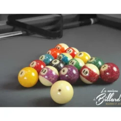 Boules de billard américain STONE 57,2 mm, Édition collector d’Aramith