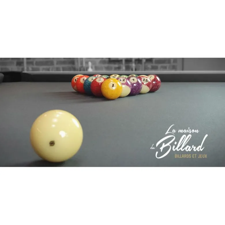 Boules de billard américain STONE 57,2 mm, Édition collector d’Aramith