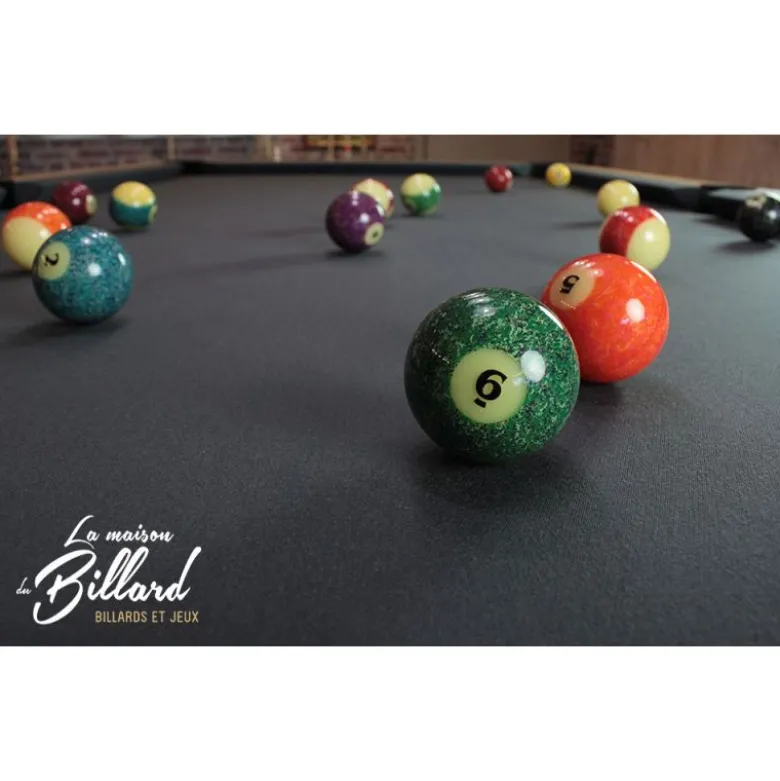Boules de billard américain STONE 57,2 mm, Édition collector d’Aramith