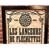 Cadre déco fléchettes (Fabrication Artisanale Française)