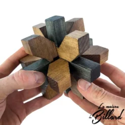 Casse-tête en bois Flocon