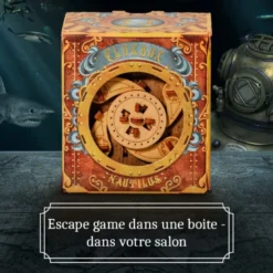 Cluebox Nautilus – Un Escape Game de poche inspiré de Jules Verne