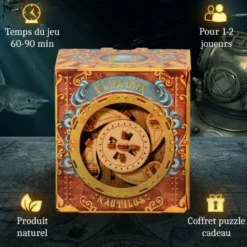 Cluebox Nautilus – Un Escape Game de poche inspiré de Jules Verne