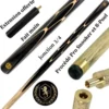 Coffret Lord-Cue Minareli luxe : une queue faite main, pour performer en jeu