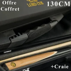 Coffret Lord-Cue Pool School 130cm :s'initier au billard à petit prix
