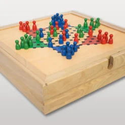 Coffret multi jeux en bois finition Luxe (20 jeux)