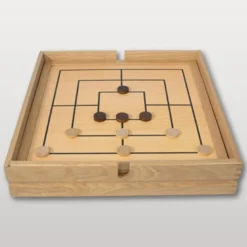 Coffret multi jeux en bois finition Luxe (20 jeux)
