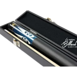 Coffret queue billard américain Bleu