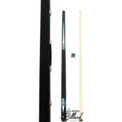 Coffret queue billard américain Bleu