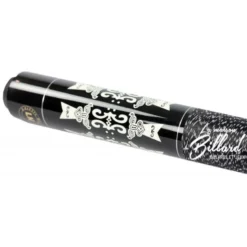 Coffret queue billard américain Noir et blanc