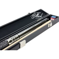 Coffret queue billard américain Noir et blanc