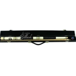 Coffret queue de billard blanche avec étui et craie