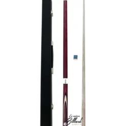 Coffret queue de billard bordeaux