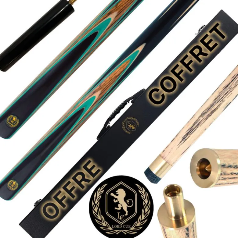Coffret Queue de billard faite main : Lord-Cue Aston F1000