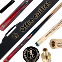 coffret Queue de billard faite main : Lord-Cue Aston F650