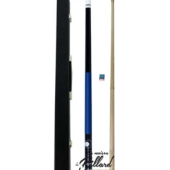 Coffret queue de billard mixte bleue et noir