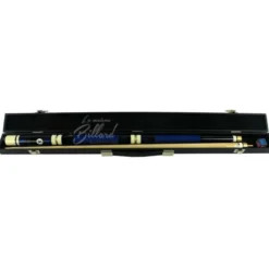 Coffret queue de billard mixte 4 parties bleue
