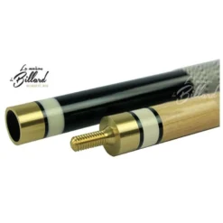Coffret queue de billard mixte noir