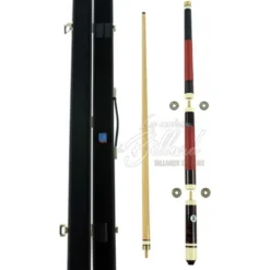Coffret queue de billard Rouge. Modulable (taille + poids)