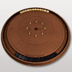 Crokinole le Jeu en bois Canadien fait en France