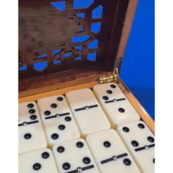Dominos Double 6 – Coffret – 28 Dominos Classiques