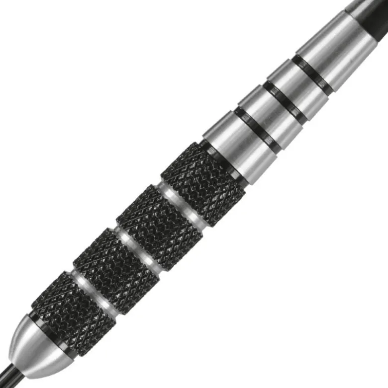 Fléchettes Harrows Black Jack 22 g – Pointe Acier – Lot de 3
