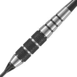 Fléchettes Harrows Black Jack 18 GK – Pointe Nylon – Lot de 3