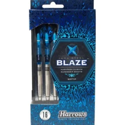Fléchettes Harrows Blaze Style B 16 GK – Pointe Nylon – Lot de 3