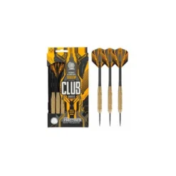 Fléchettes Harrows Club Brass 20 GK – Pointe Acier – Lot de 3
