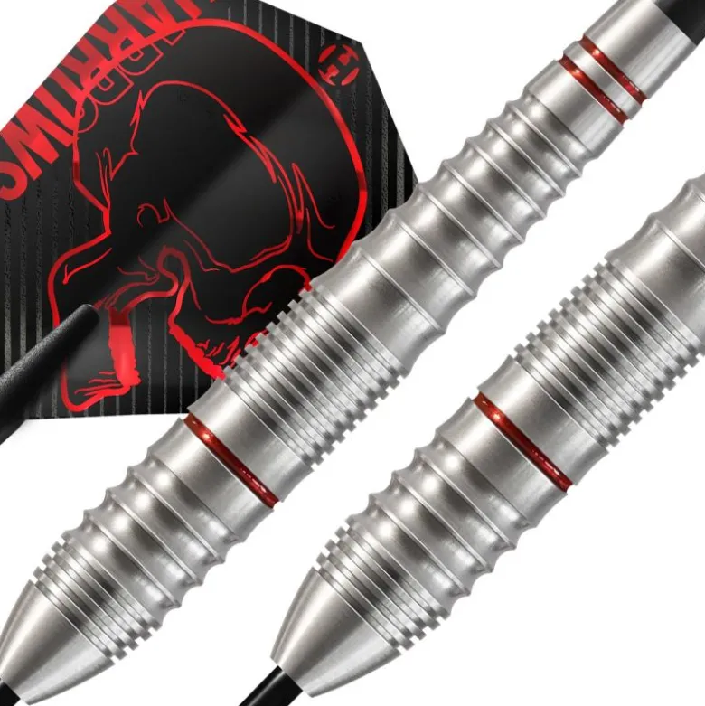 Fléchettes Harrows Rage Steel 23 g – Pointe Acier – Lot de 3