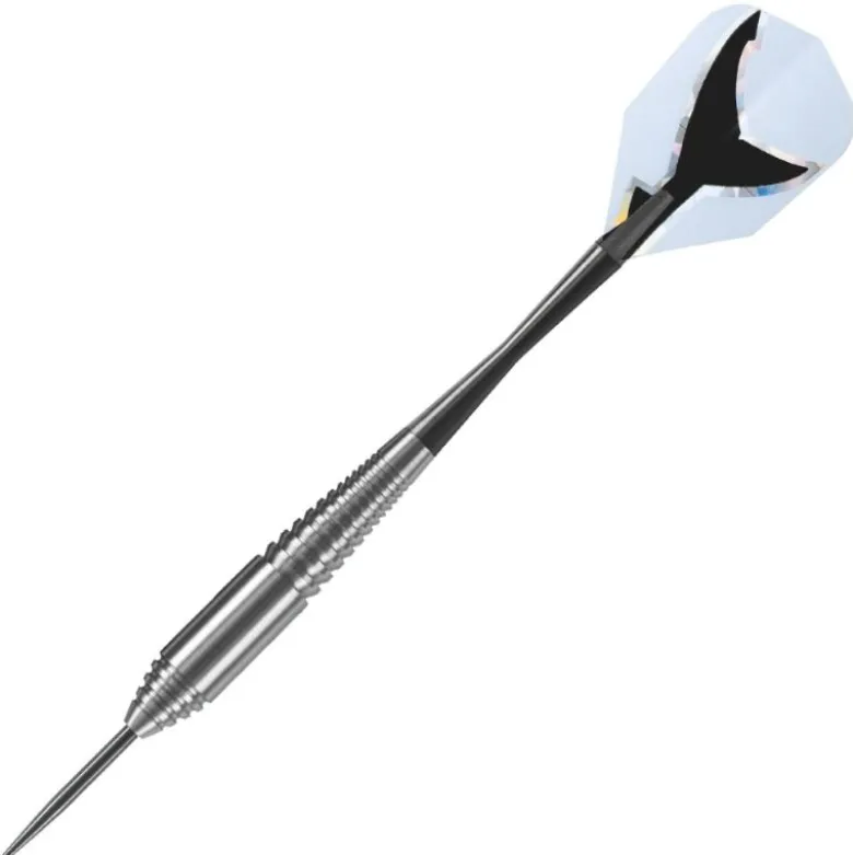 Fléchettes Harrows Silver Shark 22 g – Pointe Acier – Lot de 3