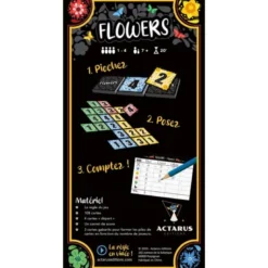 Flowers – Le jeu de cartes poétique et stratégique