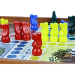Jeu de dada et de l'oie prestige avec plumier
