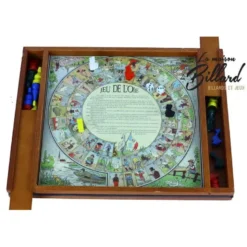Jeu de dada et de l'oie prestige avec plumier