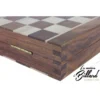 Jeu de dames marqueté et magnétique