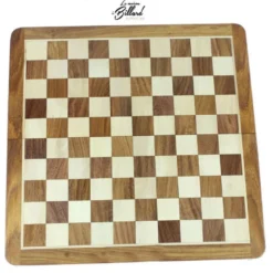 Jeu de dames marqueté et magnétique