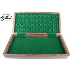 Jeu de dames marqueté et magnétique