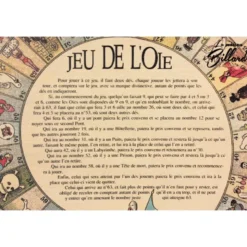 Jeu de l’oie Français en bois : Le jouet de votre enfance